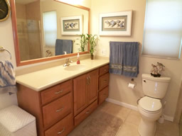 The Master bath has been totally remodeled, too!